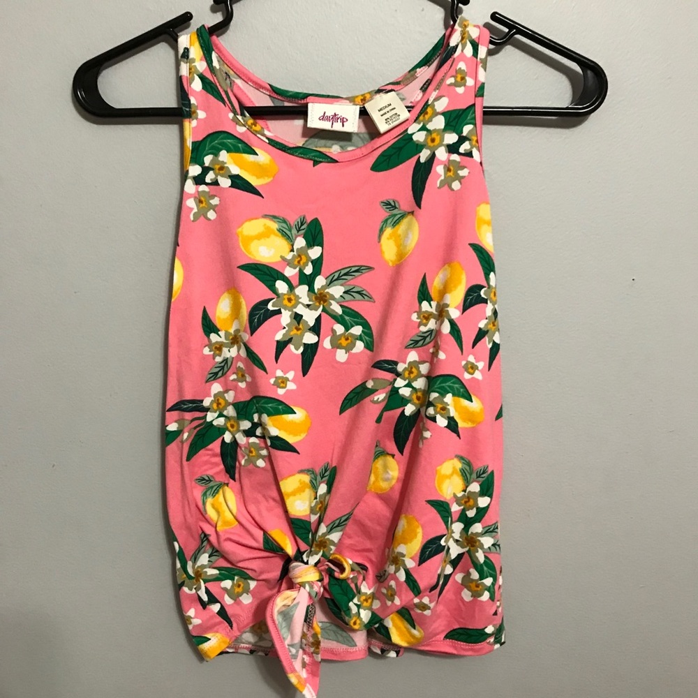 Daytrip Pink Lemons Tank